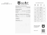 226 round natural diamonds 10.01cts i3 - afbeelding 5 van  5