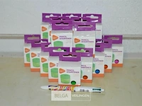 ±22x mini slijpers en 1x 4-kleurenpen - afbeelding 1 van  3