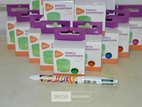 ±22x mini slijpers en 1x 4-kleurenpen - afbeelding 2 van  3
