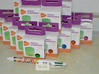 ±22x mini slijpers en 1x 4-kleurenpen - afbeelding 2 van  2