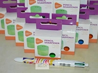±22x mini slijpers en 1x 4-kleurenpen - afbeelding 3 van  3