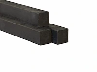 22xzwarte palen 9x9x190 cm - afbeelding 1 van  1