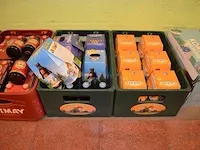 23 fl. palm 25cl, 38 fl. gentse strop blond 33cl, 64 fl. grimbergen dubbel 33cl, 32 fl. grimbergen blond 33cl, 40 fl. kasteelbier tripple 33cl, 72 fl. kasteelbier rouge 33cl, 23 fl. maredsous bruin 33cl - afbeelding 2 van  10
