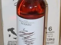 23 flessen à 75cl rosé wijn salento, rosato, le vigne di sammarco, 2016, 13% - afbeelding 1 van  2