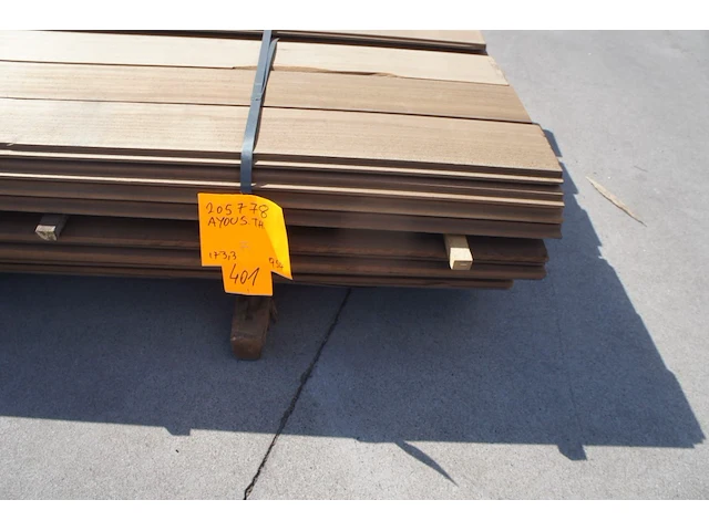 23,29 m² ayous thermo gevelbekleding - afbeelding 2 van  5