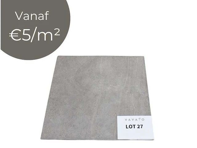 23,33 m² vloertegel - 45x45 moliere gris - halcon - afbeelding 1 van  3