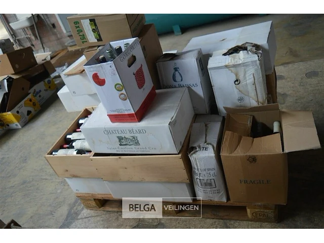 ±234 flessen inhoud pallet div soorten wijnen - afbeelding 7 van  7