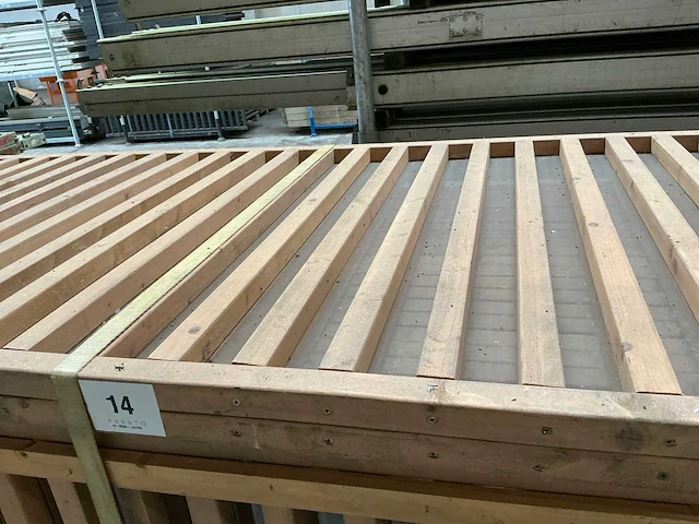 23x houten scheidingspaneel - afbeelding 4 van  8