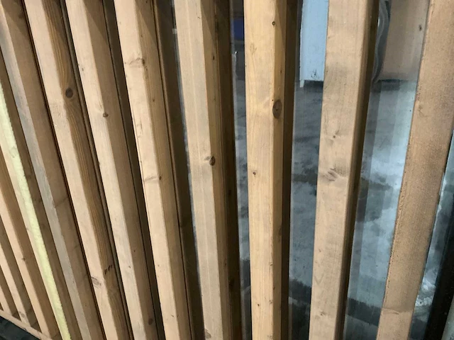 23x houten scheidingspaneel - afbeelding 8 van  8
