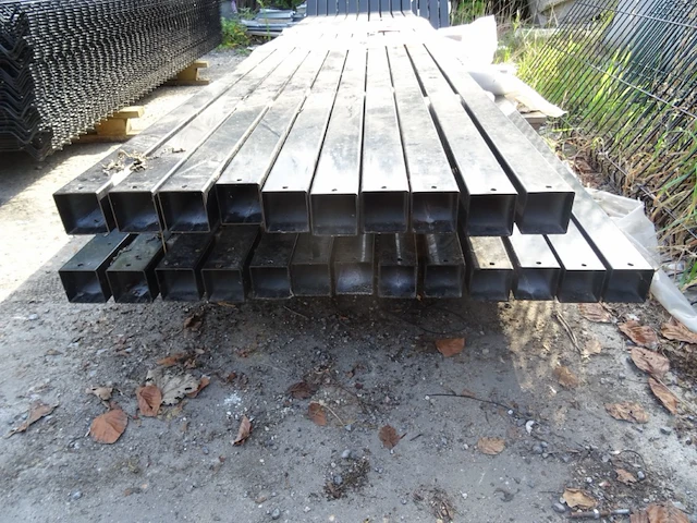 23x metalen omheiningspaal - afbeelding 4 van  4