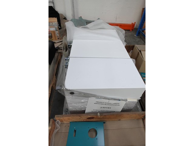 23x pallet metalen onderdelen laadpaalproductie - afbeelding 4 van  15