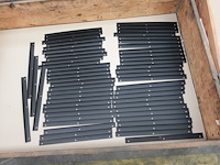 23x pallet metalen onderdelen laadpaalproductie - afbeelding 8 van  15