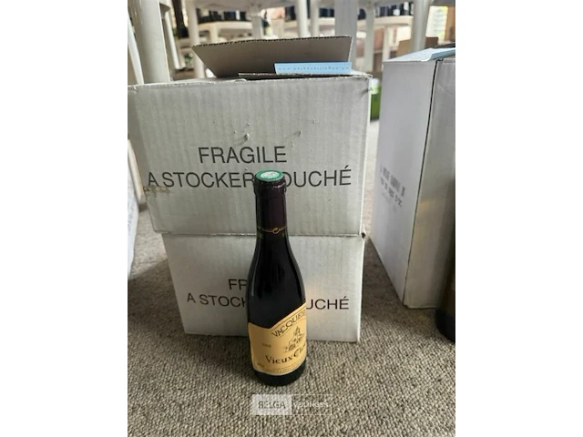 23x1 fles vacqueyras vieux clocher 1998 - afbeelding 1 van  4