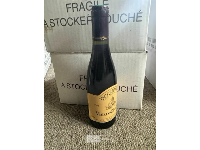 23x1 fles vacqueyras vieux clocher 1998 - afbeelding 2 van  4