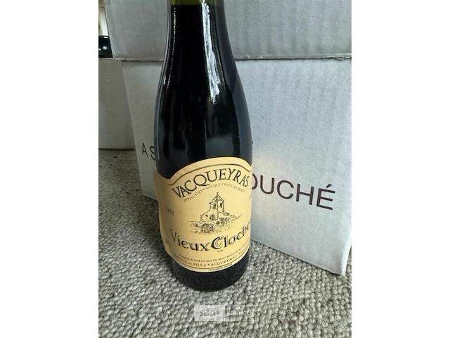 23x1 fles vacqueyras vieux clocher 1998 - afbeelding 4 van  4