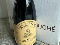 23x1 fles vacqueyras vieux clocher 1998 - afbeelding 4 van  4