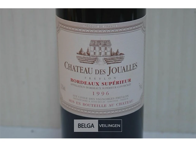 ±23x12 château des joualles 1996 bordeaux supérieure - afbeelding 3 van  3