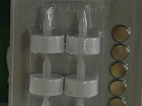 23x6 theelichtjes op batterijen - afbeelding 2 van  2