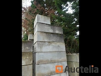 24 betonblokken stapelbare 'legobloc type' - afbeelding 2 van  7