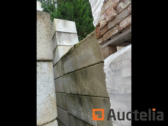 24 betonblokken stapelbare 'legobloc type' - afbeelding 4 van  7