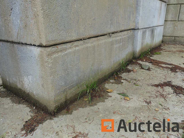 24 betonblokken stapelbare 'legobloc type' - afbeelding 7 van  7