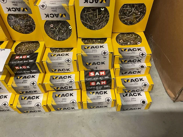 24 dozen houtschroeven - afbeelding 2 van  6