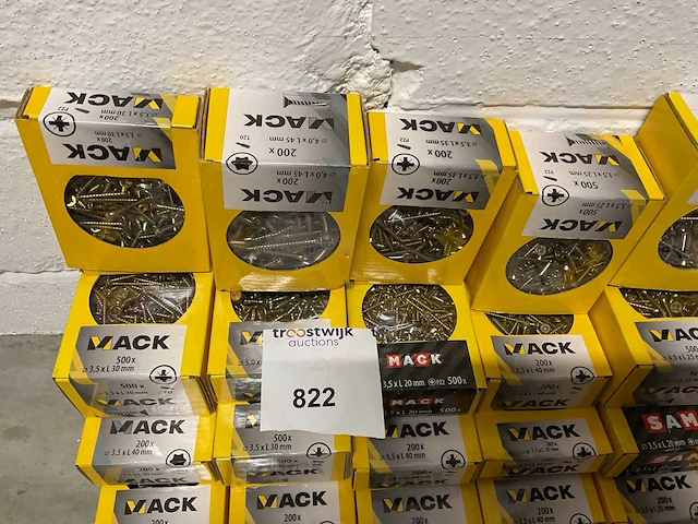 24 dozen houtschroeven - afbeelding 5 van  6