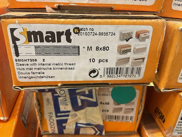 24 dozen hulzen; keilankers; keilbouthulzen - afbeelding 8 van  9