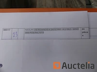 24 dozen met 500 neolife sand rvs / houtschroeven ral1019 - afbeelding 2 van  2