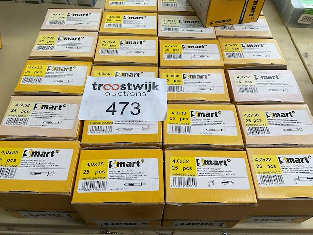 24 dozen metalen hollewandplug met schroefduim - afbeelding 2 van  5