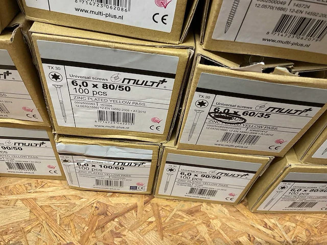 24 dozen spaanderplaatschroeven - afbeelding 9 van  10