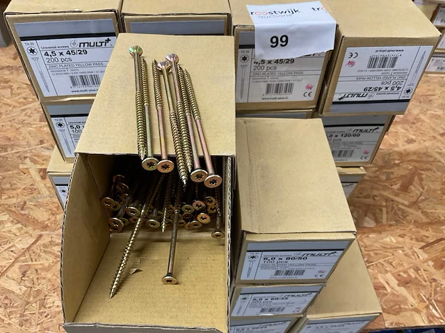 24 dozen spaanderplaatschroeven - afbeelding 7 van  8