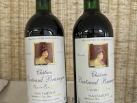24 flessen 2x 1 doos chateau bertrand braneyre haut medoc 2005 - afbeelding 3 van  5