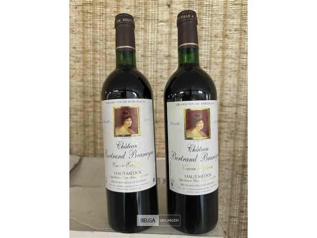24 flessen 2x 1 doos chateau bertrand braneyre haut medoc 2005 - afbeelding 3 van  5