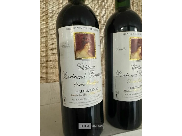 24 flessen 2x 1 doos chateau bertrand braneyre haut medoc 2005 - afbeelding 5 van  5