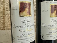 24 flessen 2x 1 doos chateau bertrand braneyre haut medoc 2005 - afbeelding 5 van  5