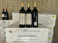 24 flessen 2x 1 doos chateau cateau bellevue saint emilion 1998 - afbeelding 1 van  3