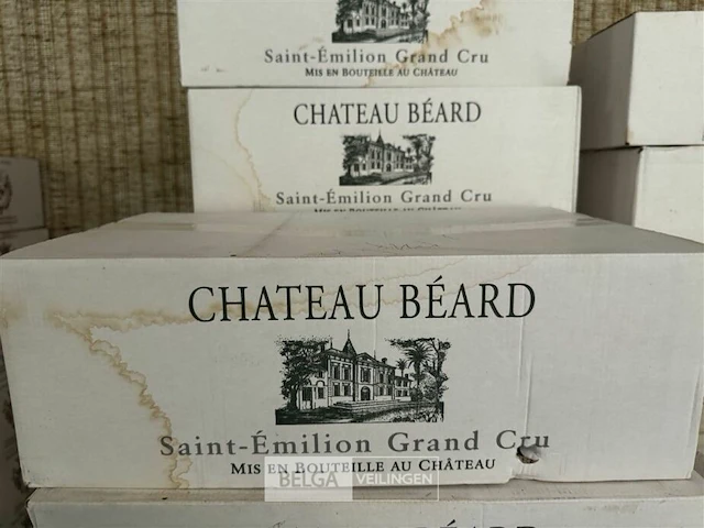 24 flessen 2x1 doos chateau beard saint emilion grand cru 2000 - afbeelding 2 van  5