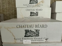 24 flessen 2x1 doos chateau beard saint emilion grand cru 2000 - afbeelding 2 van  5
