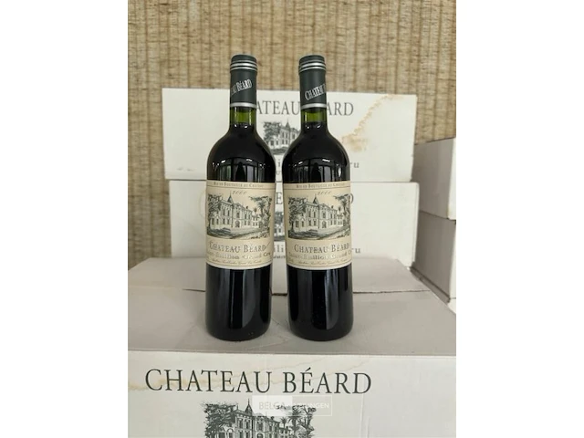24 flessen 2x1 doos chateau beard saint emilion grand cru 2000 - afbeelding 3 van  5