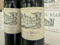 24 flessen 2x1 doos chateau beard saint emilion grand cru 2000 - afbeelding 5 van  5