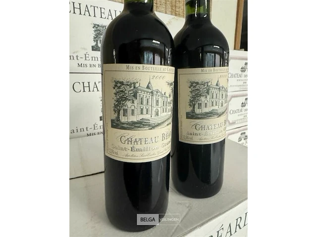 24 flessen 2x1 doos chateau beard saint emilion grand cru 2000 - afbeelding 4 van  4