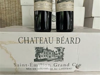 24 flessen 2x1 doos chateau beard saint emilion grand cru 2000 - afbeelding 2 van  4