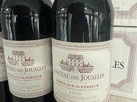 24 flessen 2x1 doos chateau des joualles bordeaux superieur 1996 - afbeelding 3 van  4