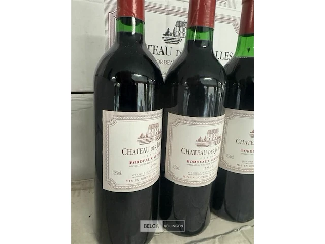 24 flessen 2x1 doos chateau des joualles bordeaux superieur 1996 - afbeelding 4 van  4