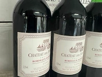 24 flessen 2x1 doos chateau des joualles bordeaux superieur 1996 - afbeelding 4 van  4