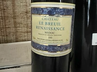 24 flessen 2x1 doos chateau le breuil renaissance medoc 2000 - afbeelding 4 van  5