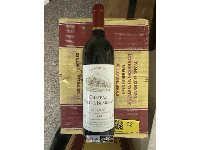 24 flessen 2x1 doos chateau prieure blaignan medoc 1996 - afbeelding 1 van  4