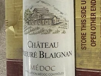24 flessen 2x1 doos chateau prieure blaignan medoc 1996 - afbeelding 3 van  4
