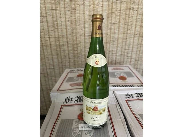 24 flessen 4x 1 doos st martin perlux brut - afbeelding 1 van  5